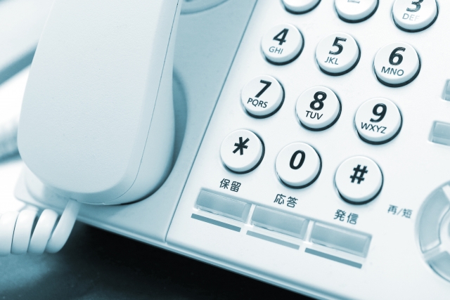 電話機の画像